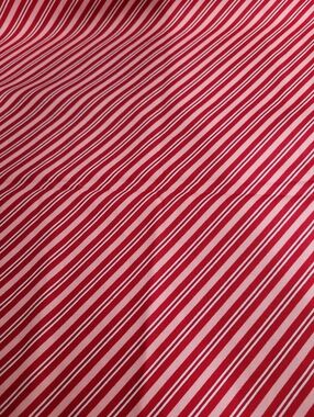 Once Upon A Christmas Moda Fabric Red White Pink Stripe Cotton #43166 (789/810)